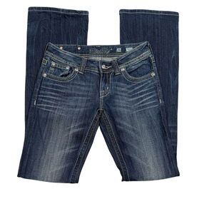 Miss Me Dark Blue Boot Cut Jeans